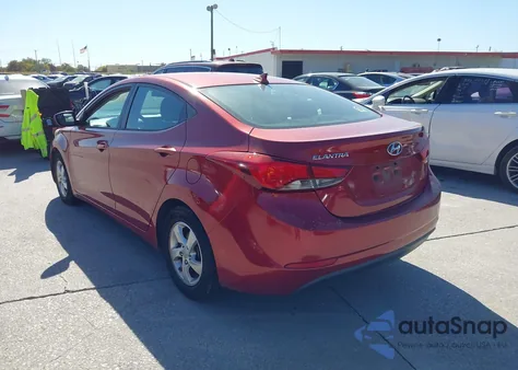 2014 Hyundai Elantra Se z USA, uszkodzony, nr VIN 5NPDH4AE5EH517638